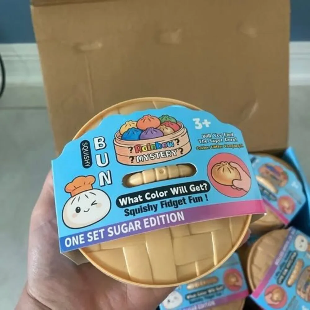 Brand new Dumpling squishy Viral Toy ( pack of 12 in a box ) random colors